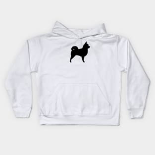 Longhaired Chihuahua Silhouette Kids Hoodie